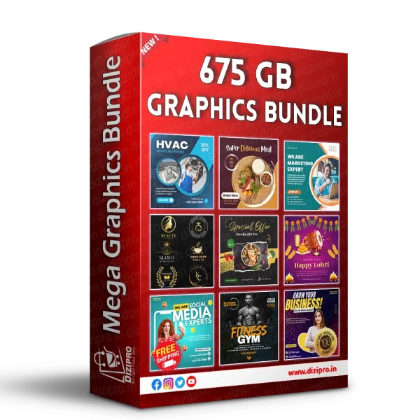 675 GB Mega Graphics Bundle