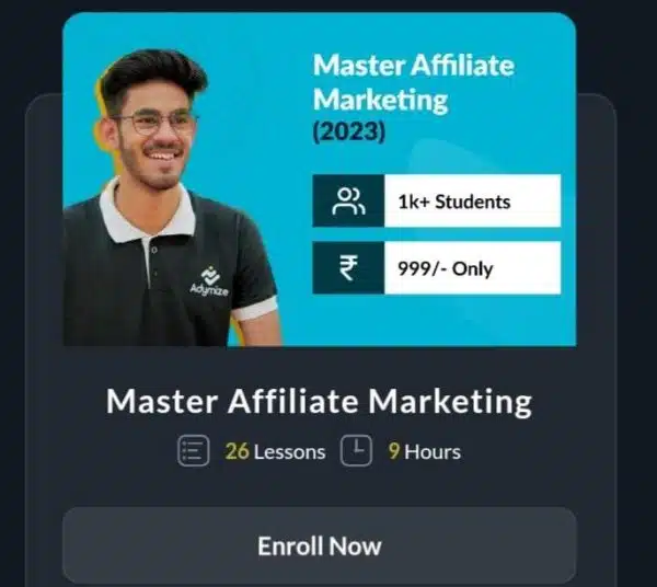 Affiliate Marketing By Aryan Tripathi