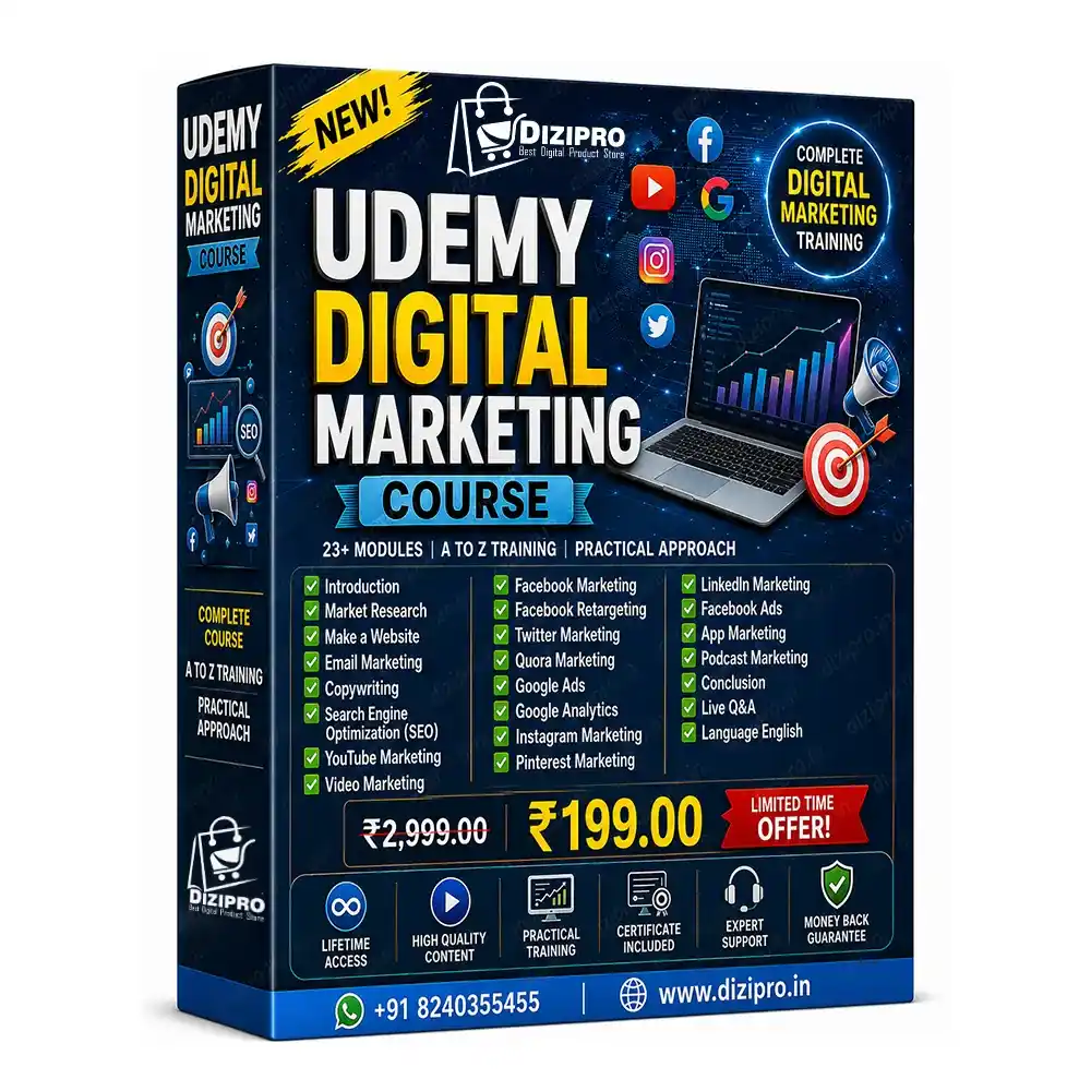 Udemy Digital Marketing Course 1 Udemy Digital Marketing Course